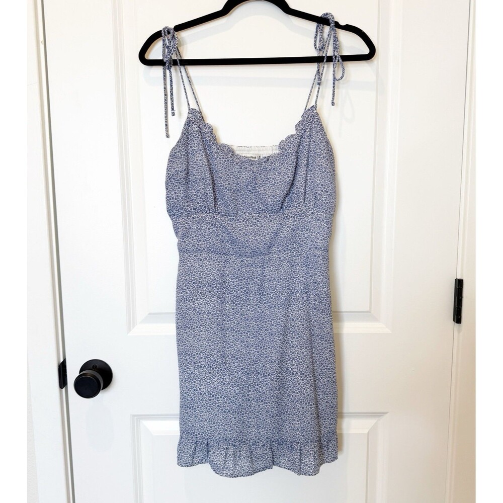 Abercrombie & Fitch Y2K Babydoll Mini Dress Medium Coquette Cottagecore Dainty